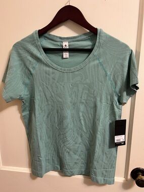 90 Degree By Reflex Light Teal Short-Sleeve Shirt